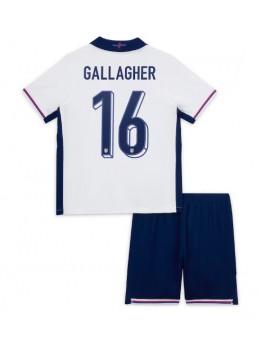 England Conor Gallagher #16 Replika Hemmakläder Barn EM 2024 Kortärmad (+ byxor)